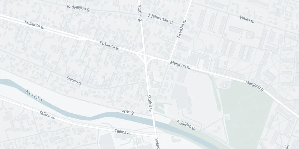 Карта · центр ALVALINE Паневежис
